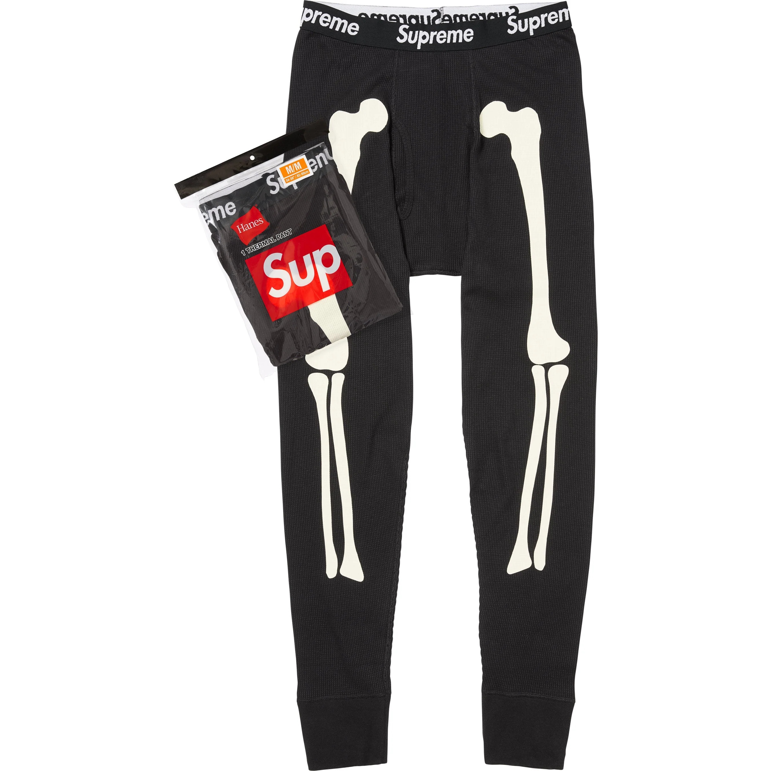 Supreme®/Hanes® Bones Thermal Pant (1 Pack) view 5